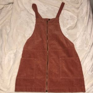 Forever 21 Corduroy Overall Dress